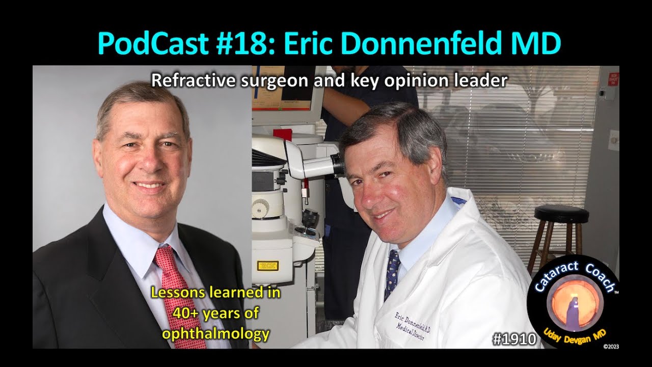 CataractCoach™ 1910: PodCast 18: Eric Donnenfeld MD