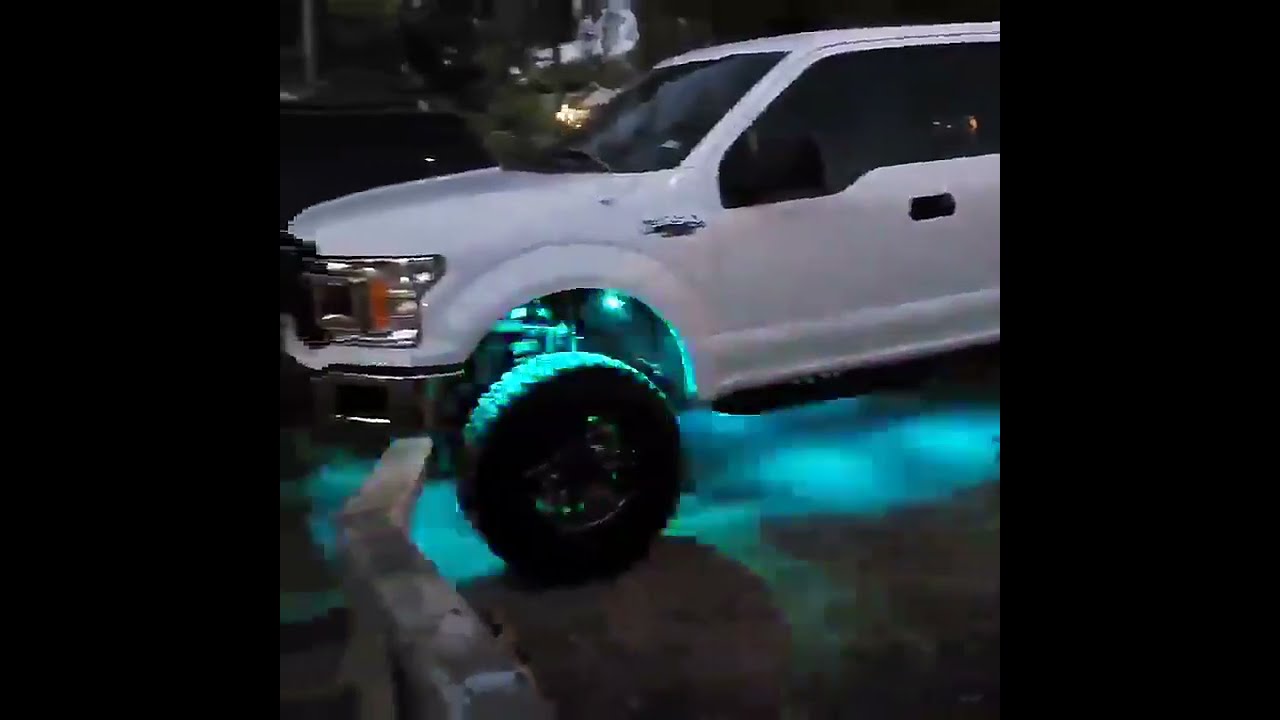 RGB LED rock lights kit