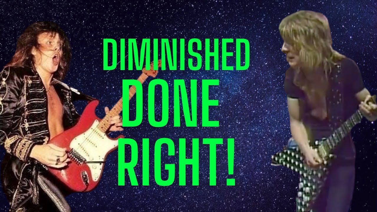 Diminished scale ideas for Metal/Shredheads