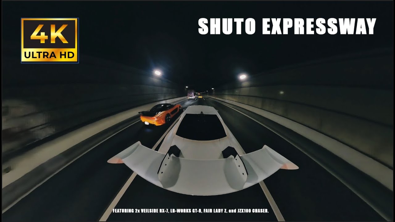 SHUTO EXPRESSWAY RAW THIRD PERSON POV |LB-WORKS GT-R| [4K 60FPS]
