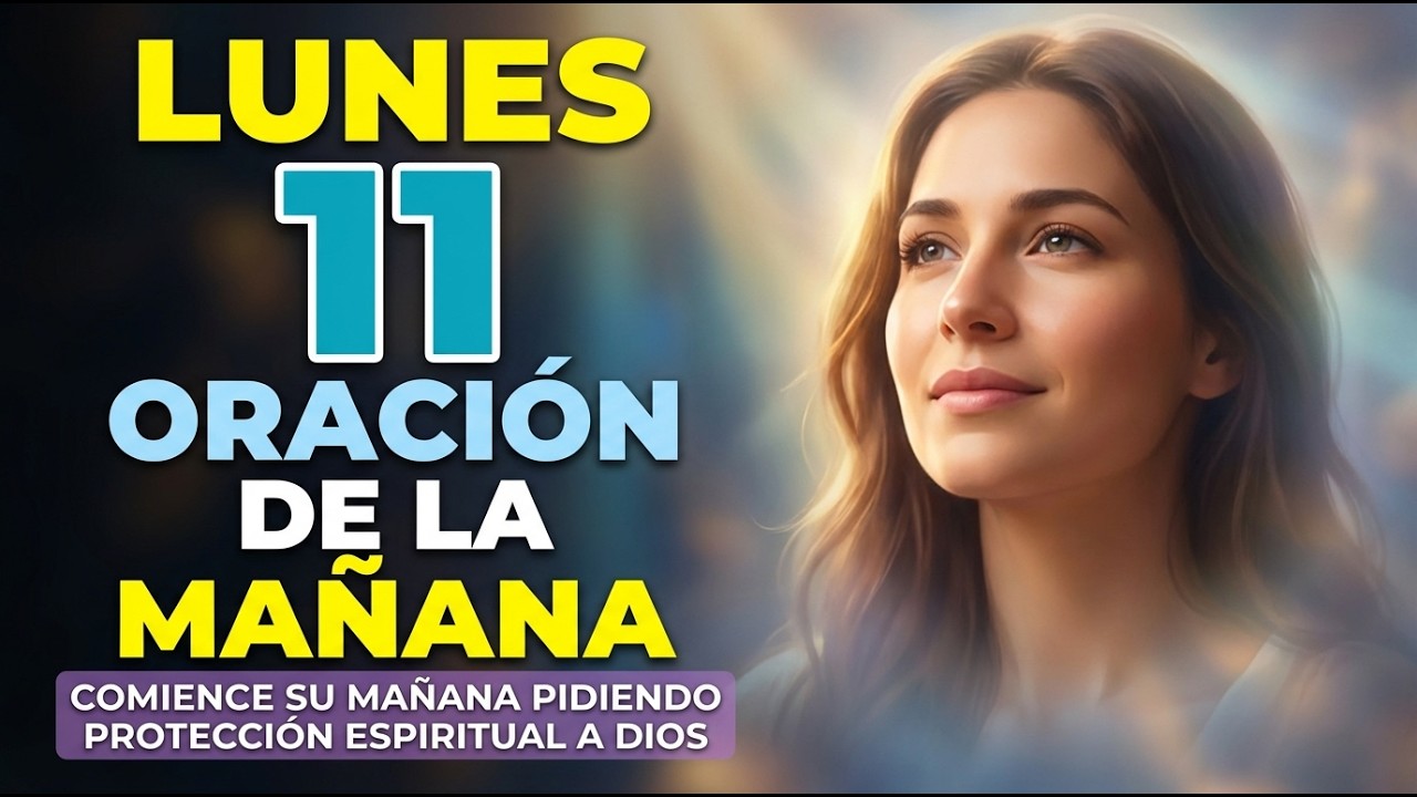 Oración de la mañana pidiendo protección espiritual.
