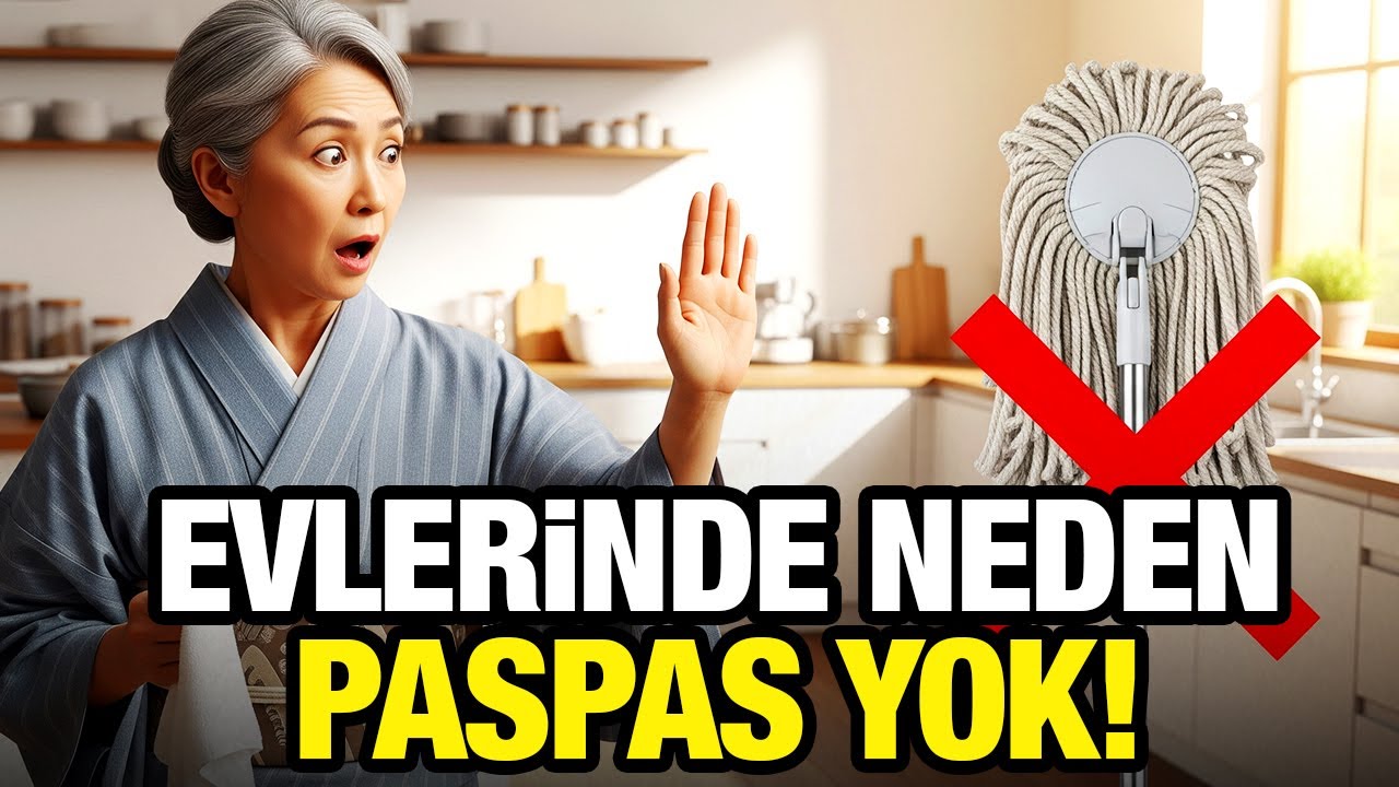 Japonya'da Neden Paspas KULLANMAZLAR ve Bunun Yerine Ne Kullanırlar?