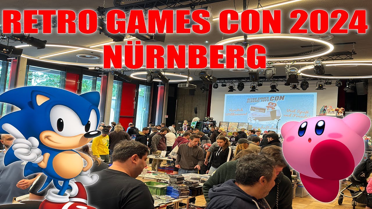 RETRO GAMES CON NÜRNBERG 2024 - Meine ERSTE Retrobörse