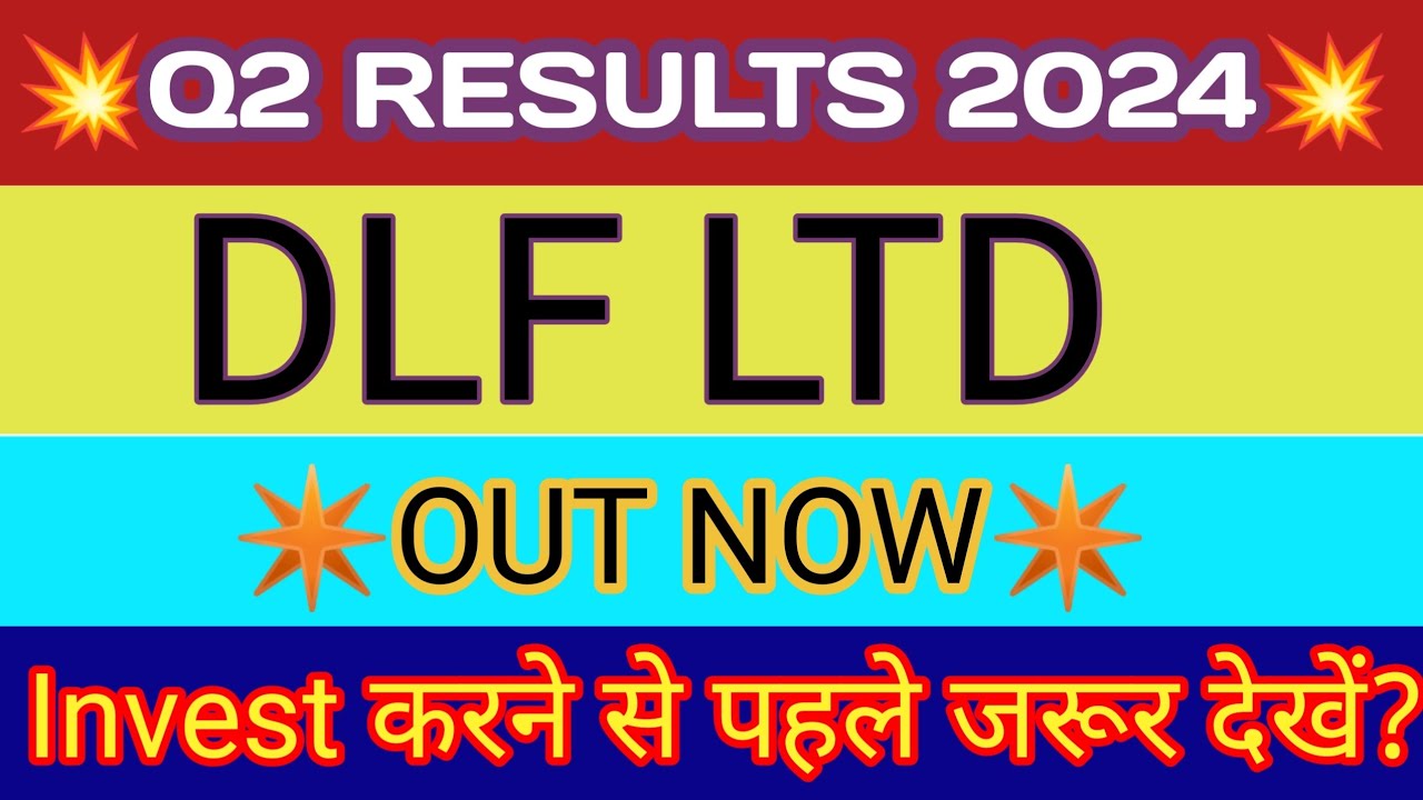 DLF Q2 Results 2023 🔴 DLF Result Today 🔴 DLF Share News Today 🔴 DLF Result