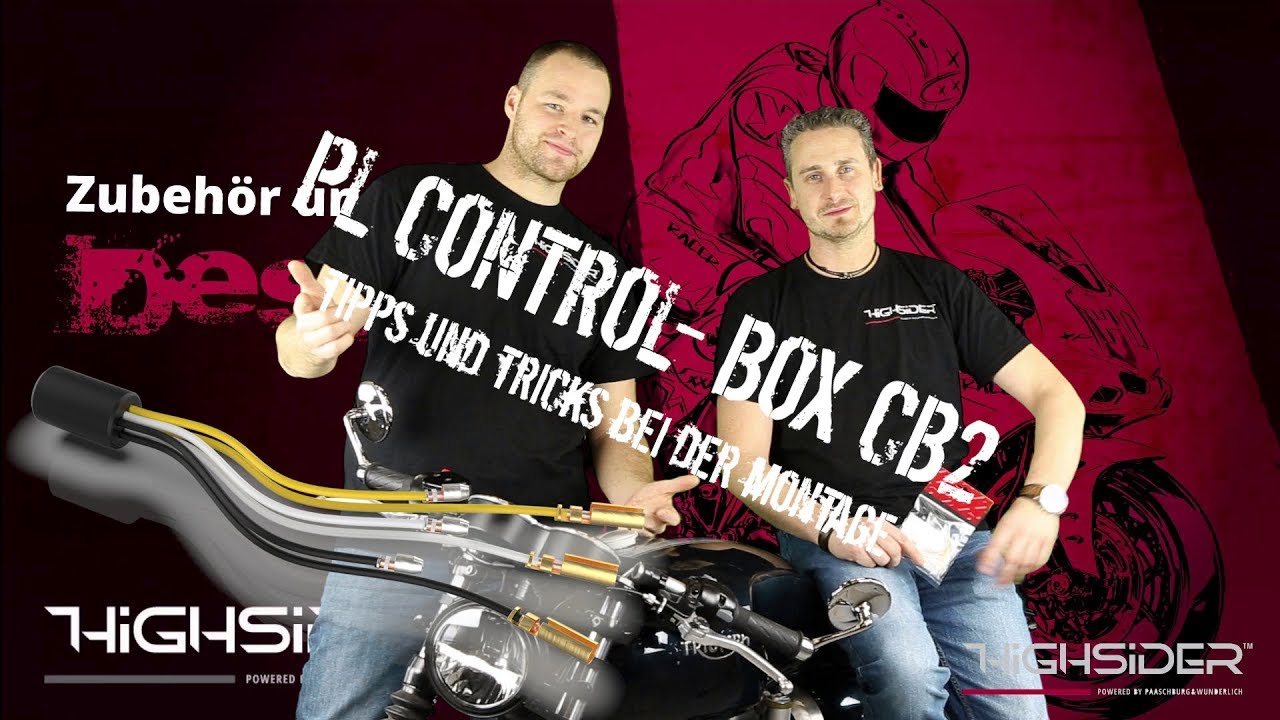 HIGHSIDER PL CONTROL-BOX CB2 für Blinker-Positionslichtschaltung