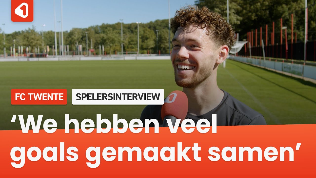 Van Bergen bij FC Twente herenigd met oude bekenden: 'Veel assists geven op Vlappie'