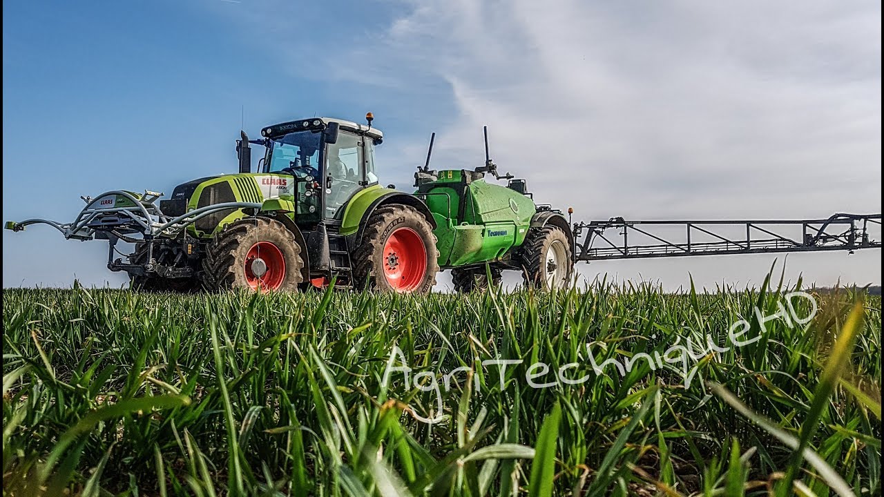 Rare en France Sarl la Velennoise! Claas Axion | Claas Crop Sensor | Tecnoma 4500