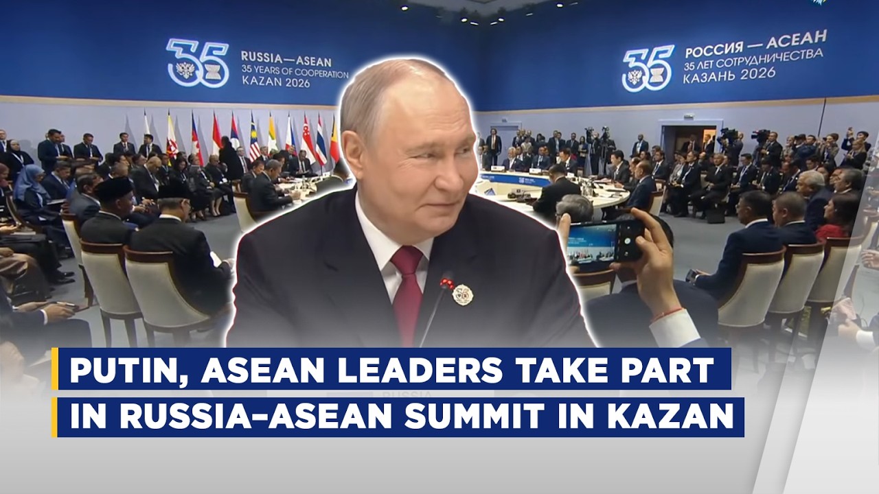 BREAKING NEWS - PUTIN, ASEAN LEADERS TAKE PART IN RUSSIA&ndash;ASEAN SUMMIT IN KAZAN