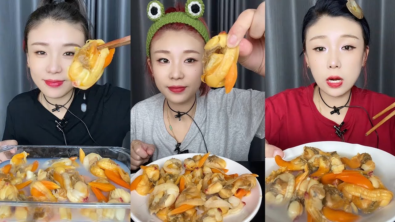 【Mukbang】Clam meat🦪🦪#Seafood#asmr#yummy