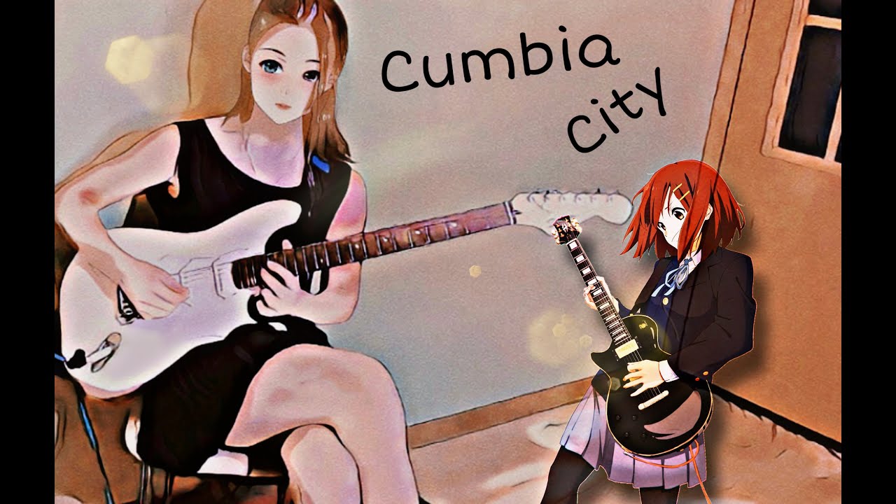 Cumbia City ( An Jone ) / youtube Audio library / Guitar improvisation / 4 k stereo sound