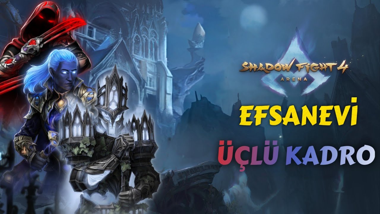 Efsanevi Trio Kadro Arenayı Düm Düz Ediyor! | Shadow Fight 4 Arena