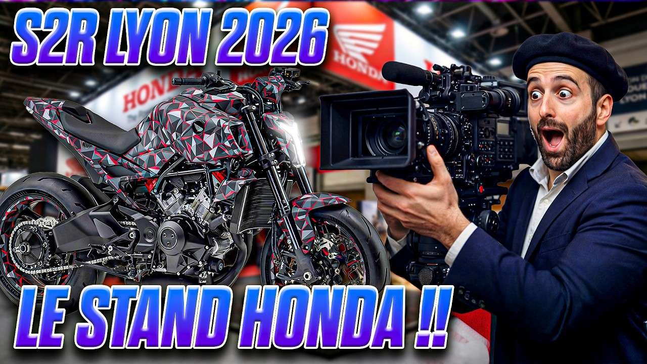 S2R Lyon 2026: Honda d&eacute;voile son MONSTRE V3R !!