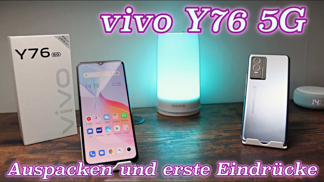vivo Y76 5G - Auspacken und erste Eindrücke