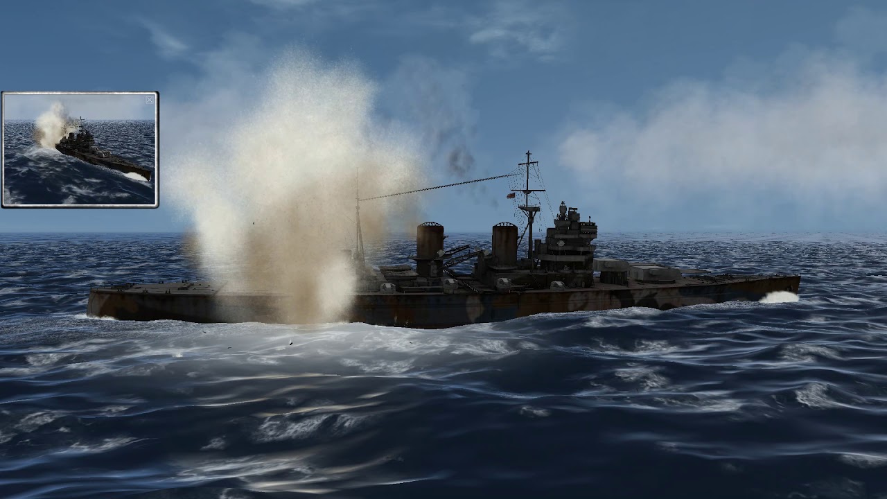 HMS King George V Sinking In High Waves | Silent Hunter 3