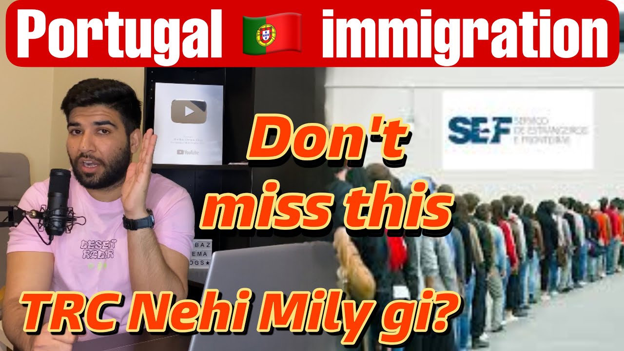Sef Biometric Miss Mat karna | Portugal 🇵🇹 immigration update 2023