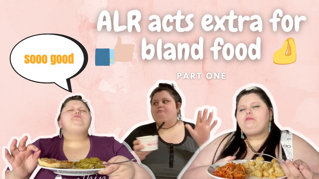 Amberlynn Reid acts extra for bland food