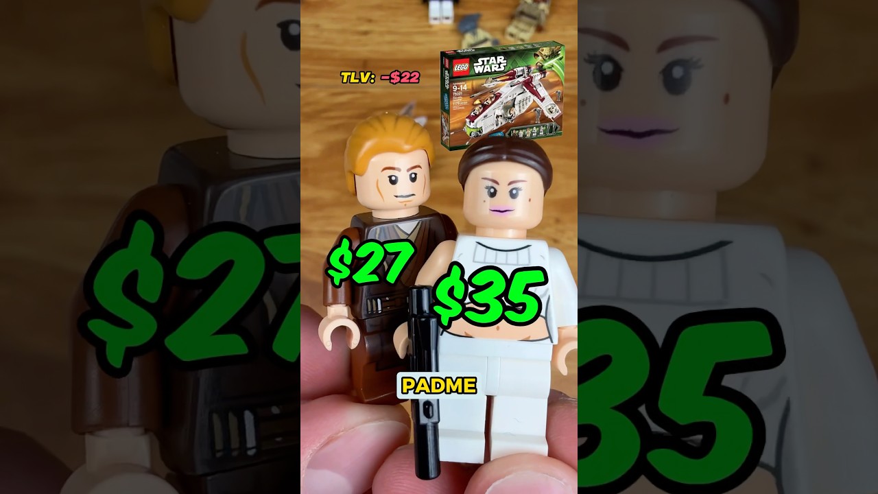 Was this $256 LEGO Star Wars Minifigure lot worth it? #lego #starwars #legostarwars #legos #padme