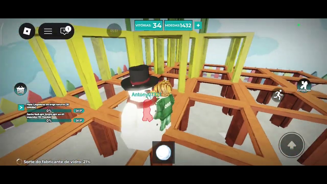 Jogando raund 6