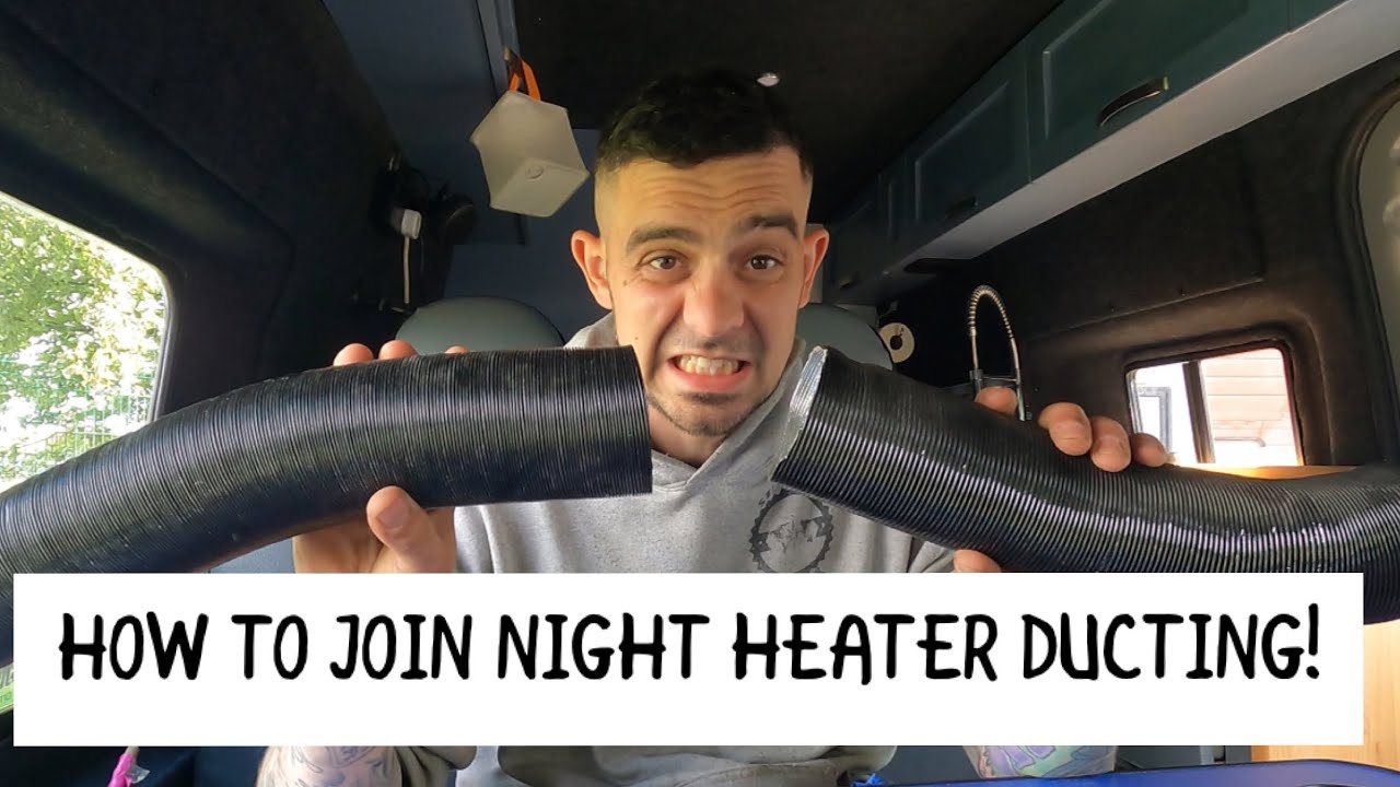 HOW TO JOIN DIESEL NIGHT HEATER DUCTING - CHINESE HEATER HACK - GETTING READY FOR THE SHOW