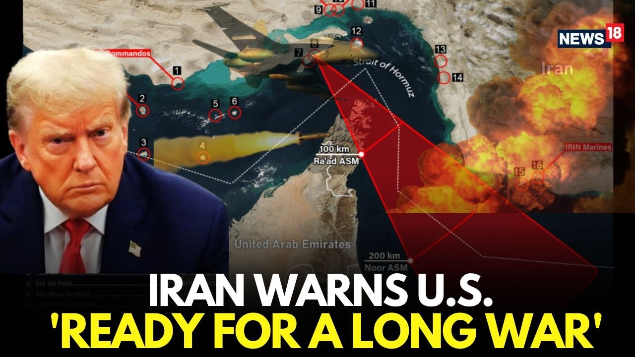 Iran-Israel LIVE: Iran Launches Massive Drone Barrage | Gulf  On High Alert | Middle East War | N18L