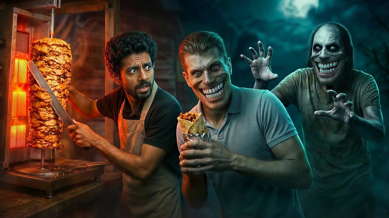 THIS SHAWARMA SHOP IS NOT NORMAL | SCARY SHAWARMA KIOSK