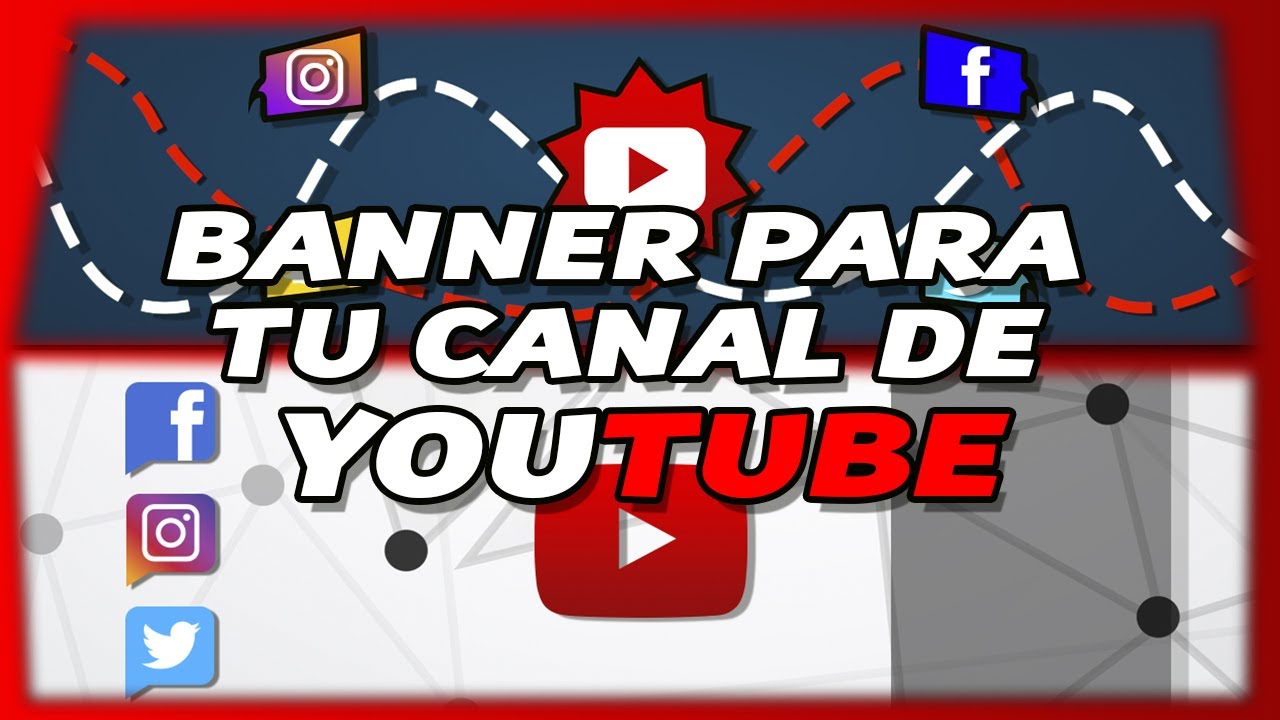 BANNER PARA TU CANAL DE YOUTUBE 2017 // @RubenSanchezOF