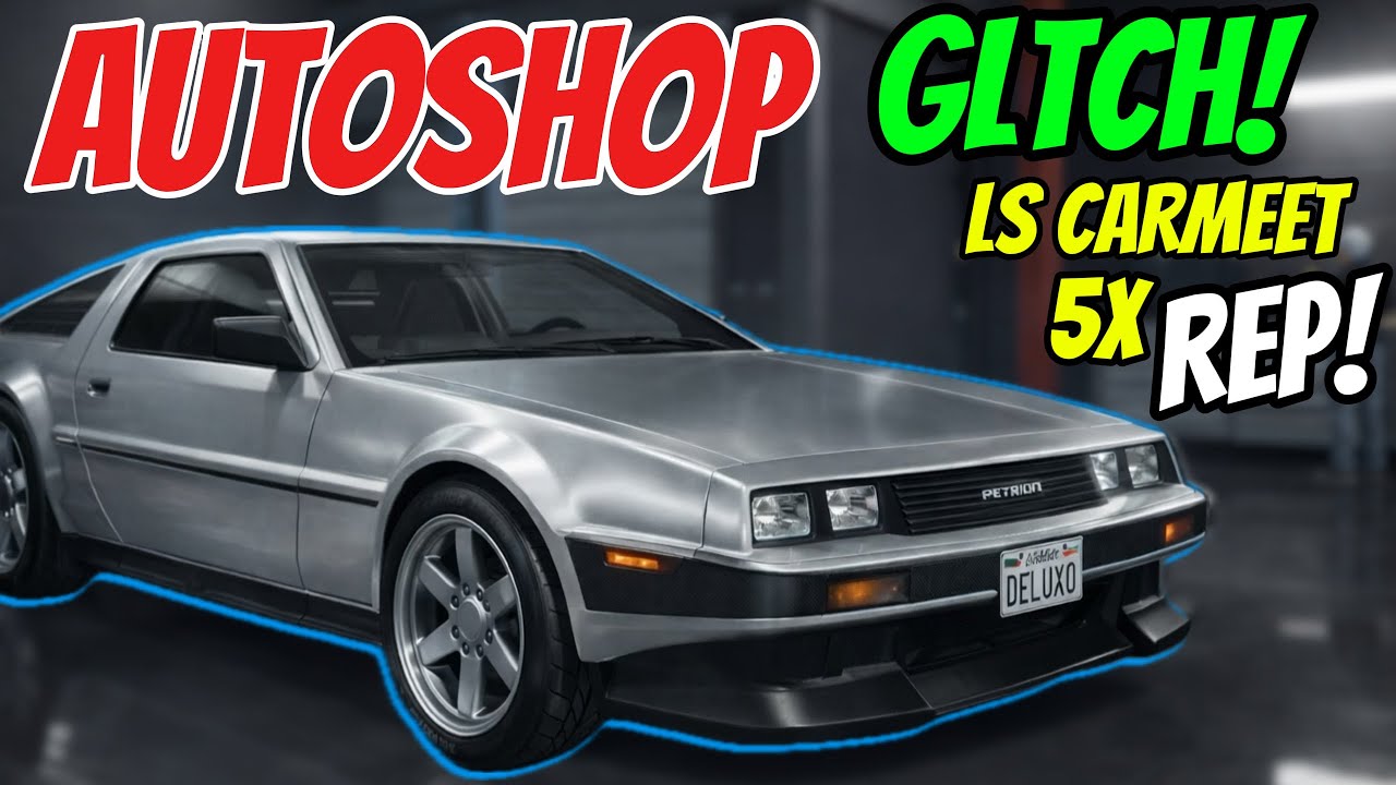 AFTER PATCH *AUTOSHOP GLTCH* EASY ULTIMATE LS - CARMEET REP 5X  LEVEL UP QUICK - GTA 5 Online