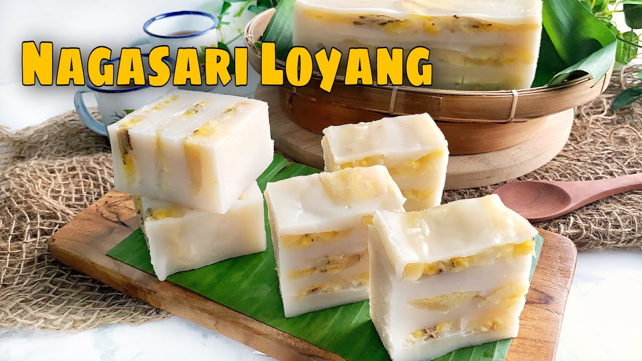 RESEP KUE NAGASARI LOYANG || Si Lembut Kenyal Yang Legit