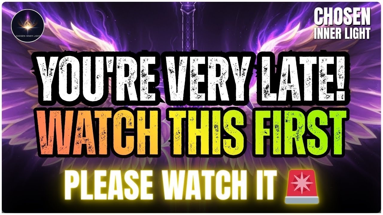God's Chosen Ones: I'ts an Emergency ‼️🚨  You're Already Very Late! Watch This Before Anything Else!