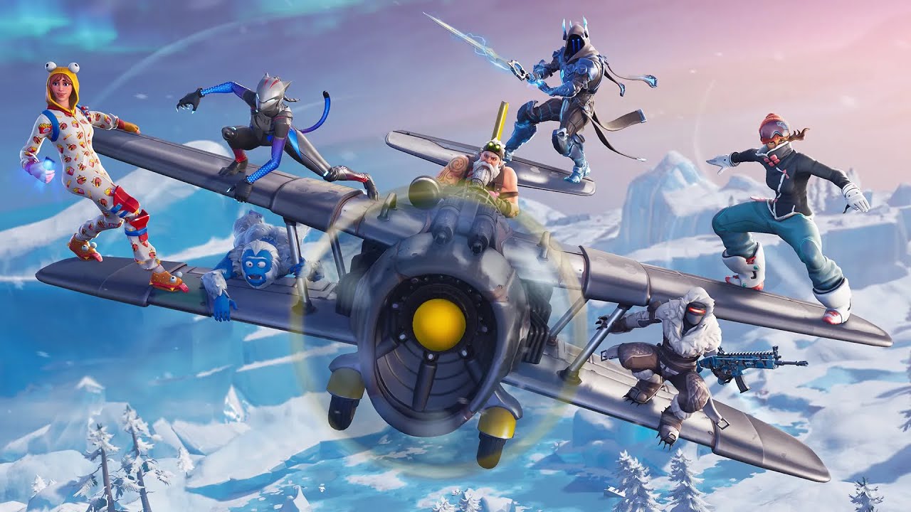 Fortnite og season 7 all snow!