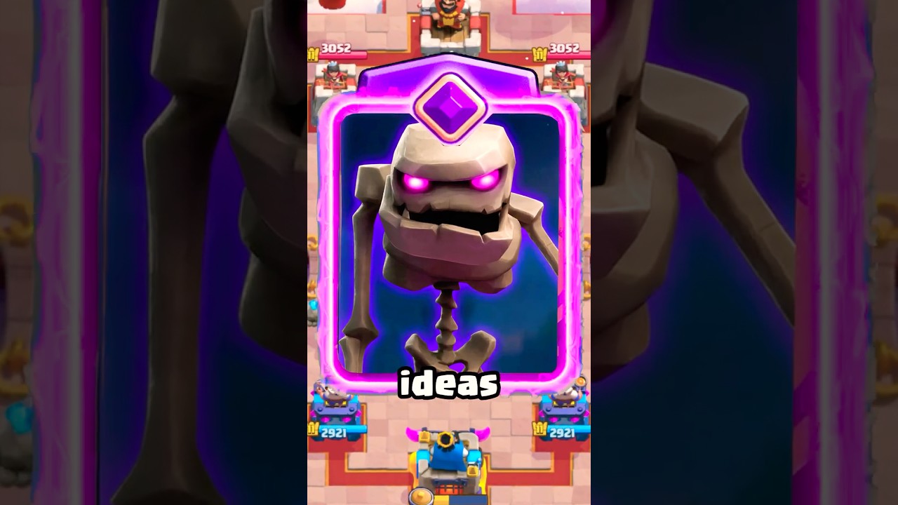 EVO SKINNY GOLEM (Fan Concept) #clashroyale #clash #update #leak