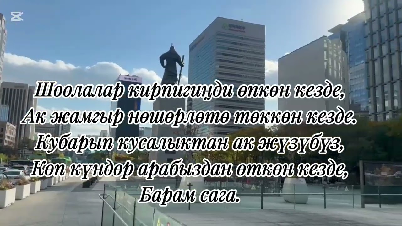 Караоке Кадыралы Артыков - Барам сага