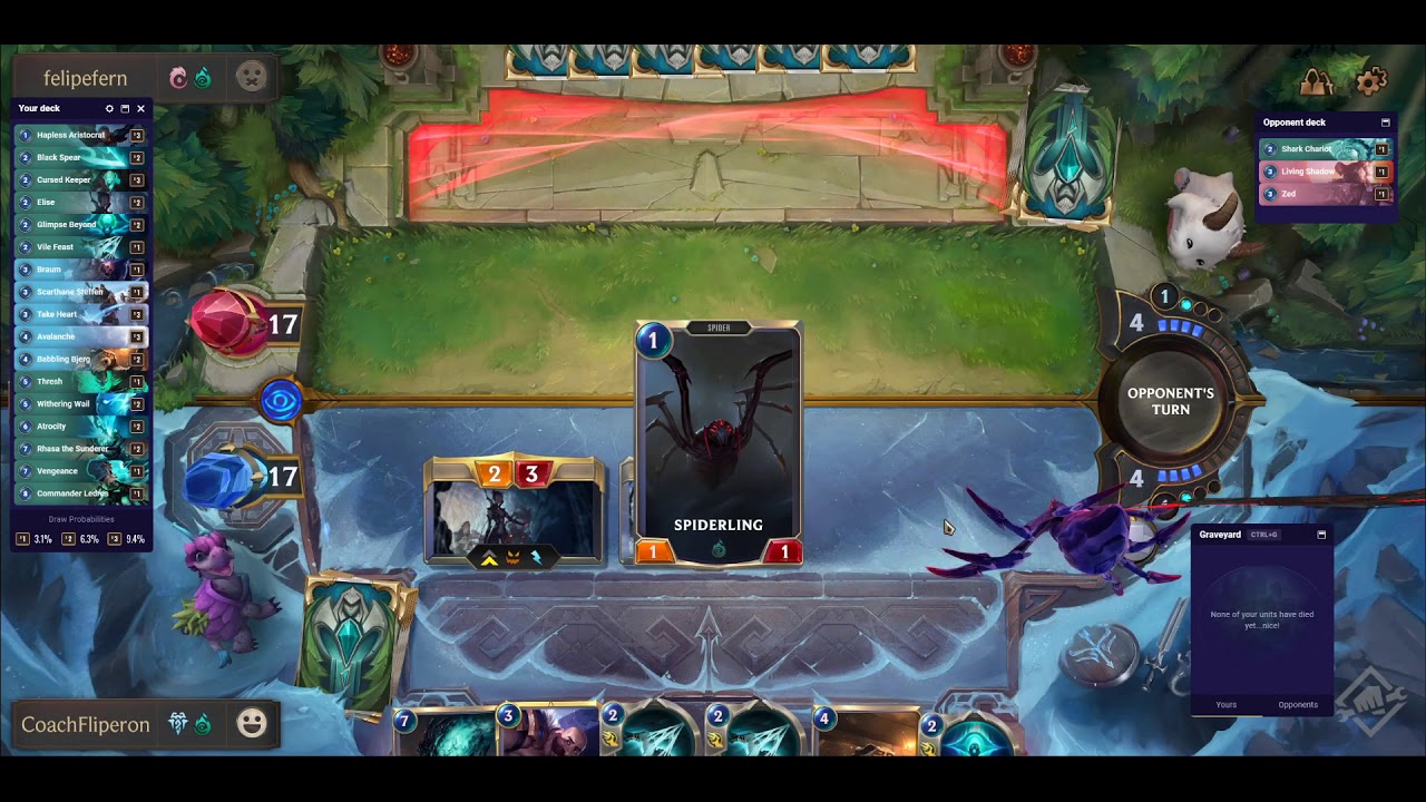 Silver I | SI-FJ Ledros Control Vs felipefern playing IO-SI-NX Zed, Hecarim