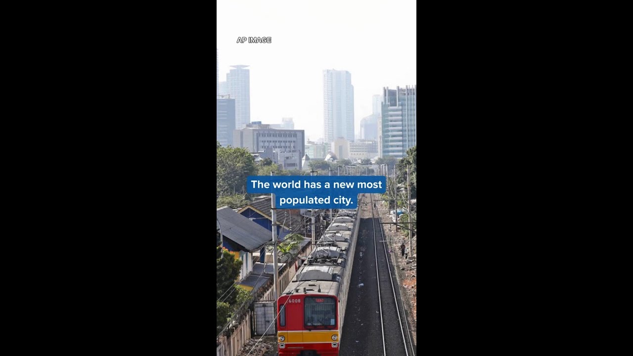 Indonesia's capital, Jakarta, is now the world's largest city.