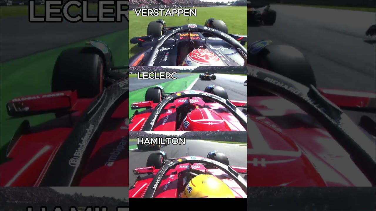 Turn 1 Mexico GP 2025 chaos 💀 Norris Escapes, Leclerc & Verstappen struggle! #f1 #maxverstappen