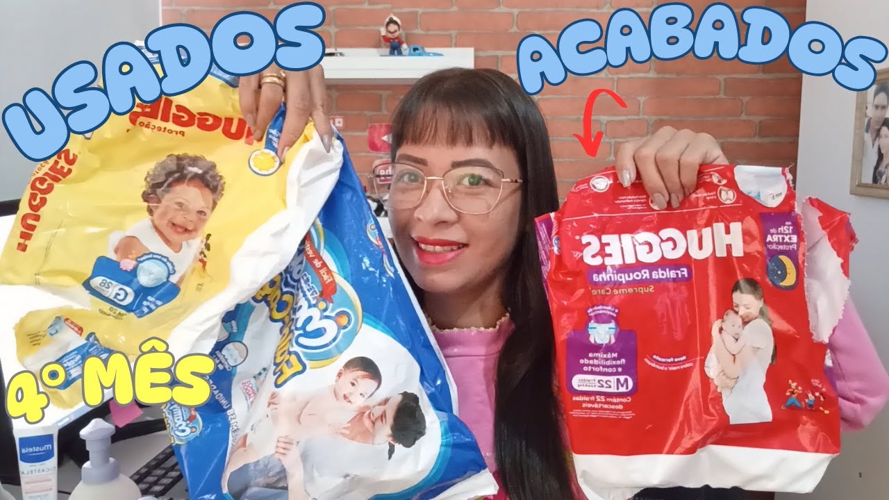 USADOS e ACABADOS do 4° mês do bebê #dicasdecasa #resenhadeprodutos
