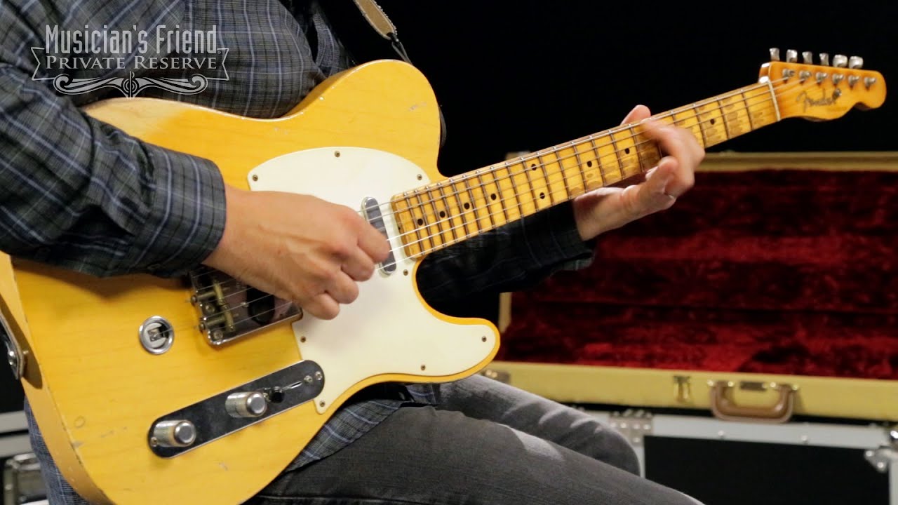 Fender Custom Shop 1957 Telecaster B-Bender Relic Masterbuilt by John Cruz, Honey Blonde