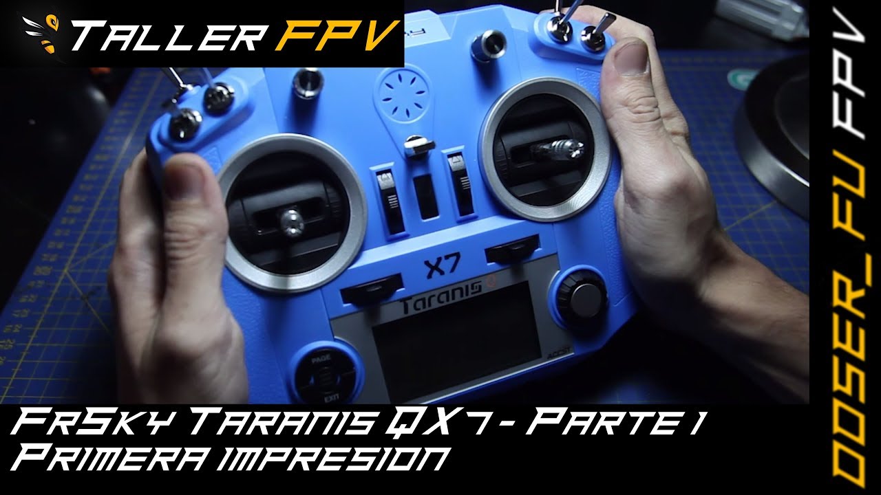 FrSky Taranis QX7 - Primera impresion
