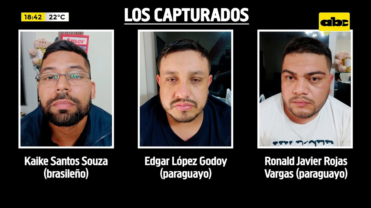 Tres detenidos con 25 paquetes de cocaína en Pedro Juan Caballero
