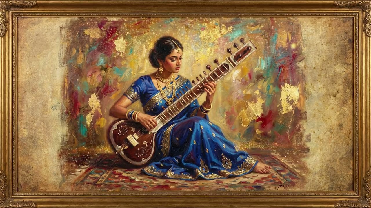 Morning Indian Classical Music for Peaceful Mind | 432Hz Indian Classical Raga for Anxiety Calm