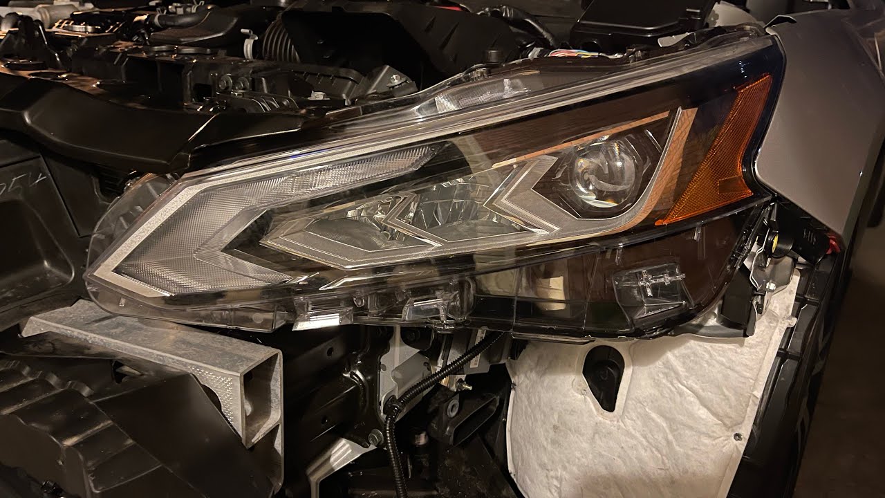 How to remove the Headlights from a 2019-2021 Nissan Altima