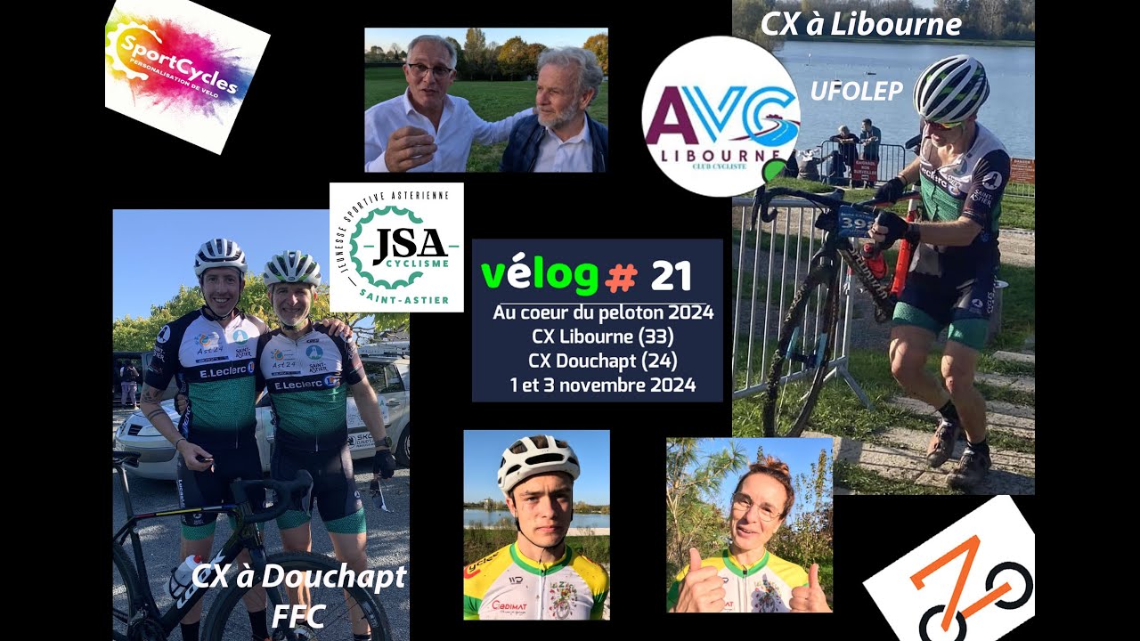 2 CYLCO-CROSS !! Libourne et Douchapt