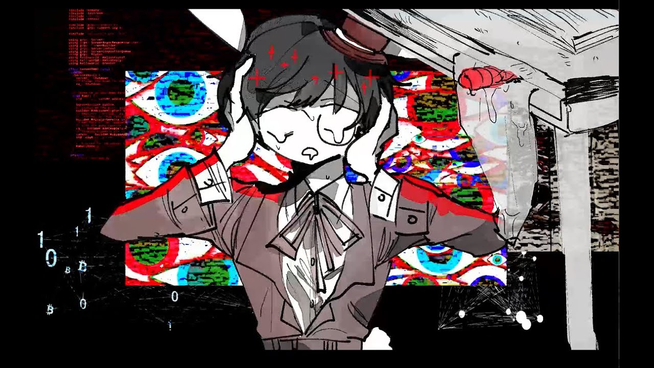 자캐로 Pale machine [OC] [Creepy Warning!]