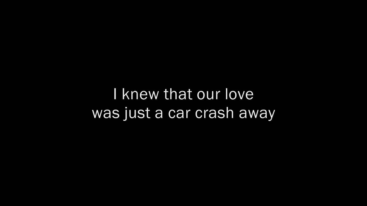 Just A Car Crash Away - Marilyn Manson w/lyrics
