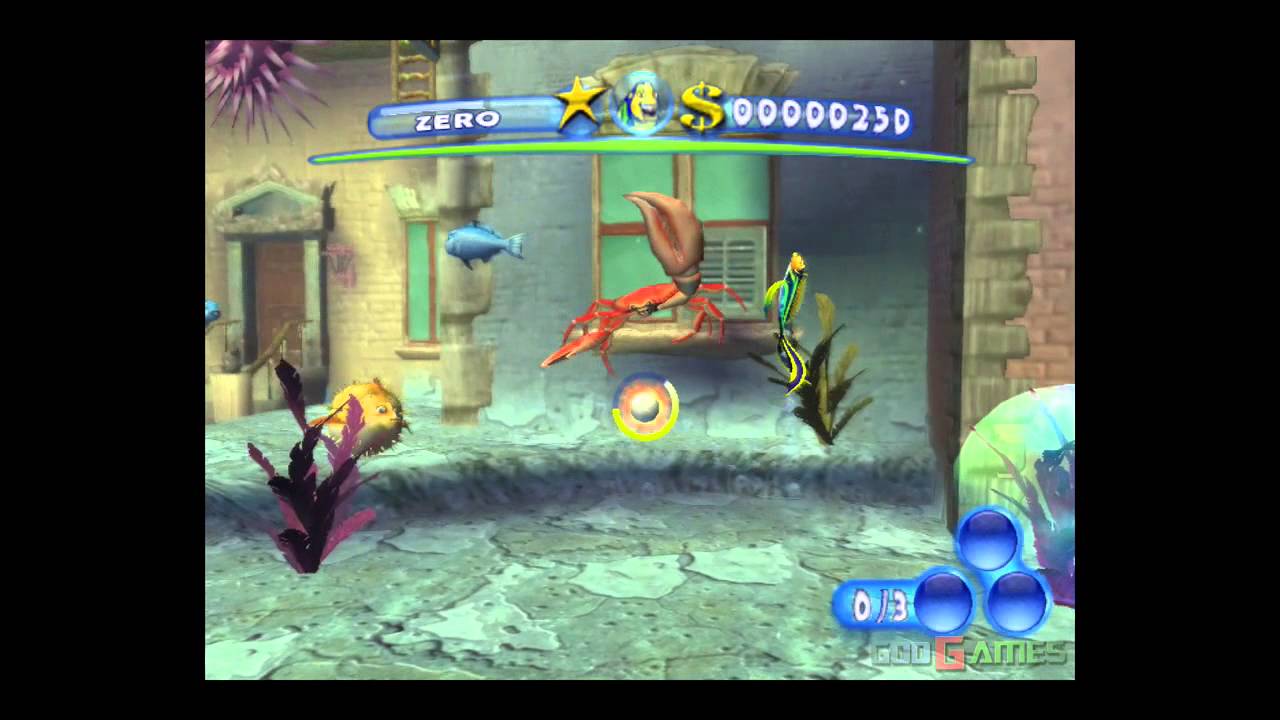 Shark Tale - Gameplay Xbox HD 720P (Xbox to Xbox 360)