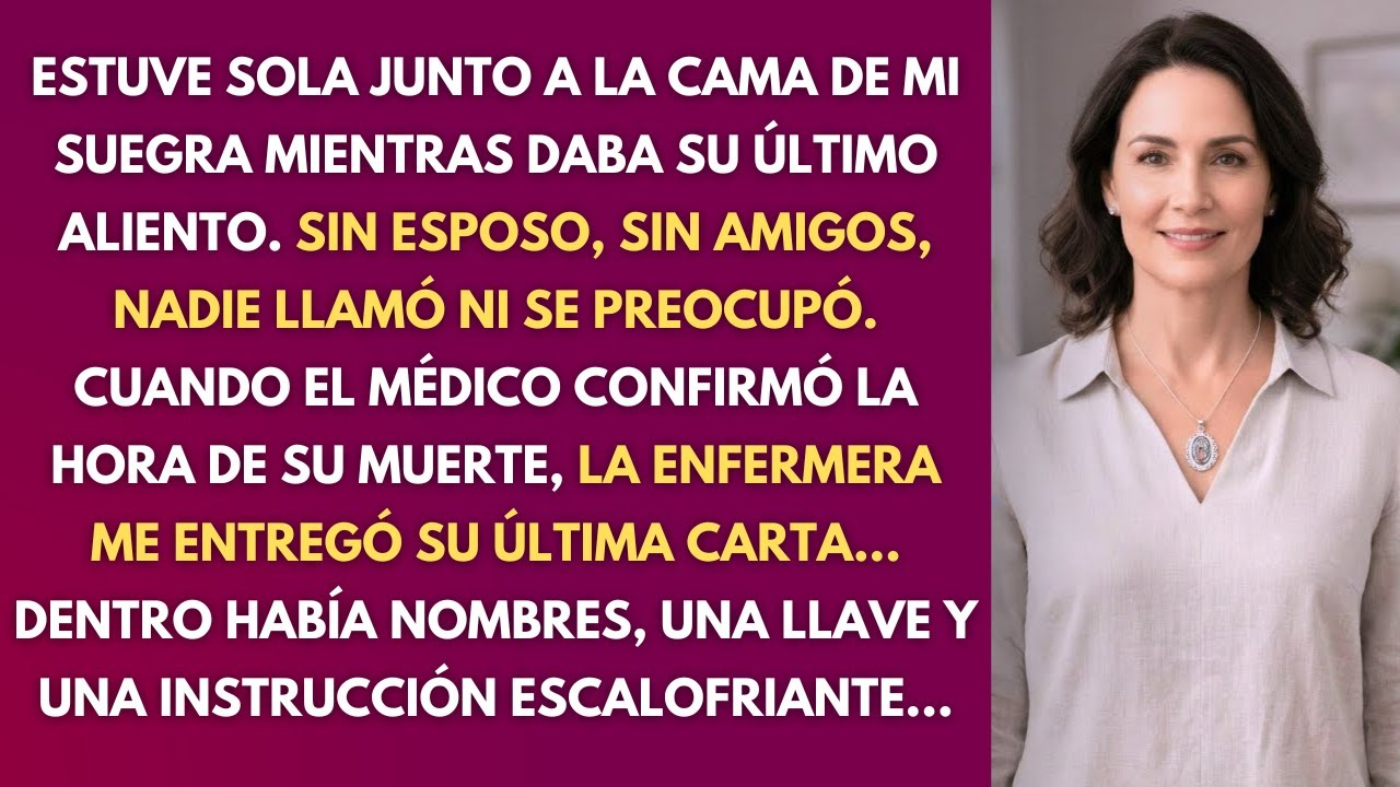 Estaba Sola Cuando Murió Mi Suegra — Pero Su Última Carta Lo Cambió Todo…