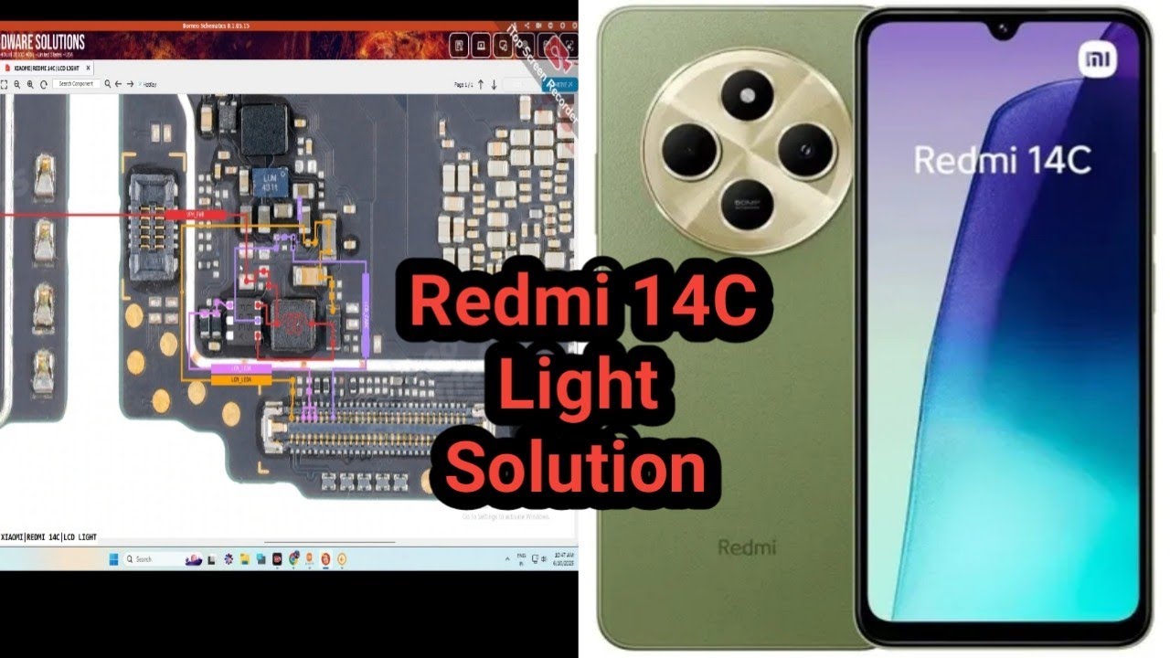 Redmi 14C Light Problem ll Redmi 14C Light Way llRedmi 14C Light Supply ll
