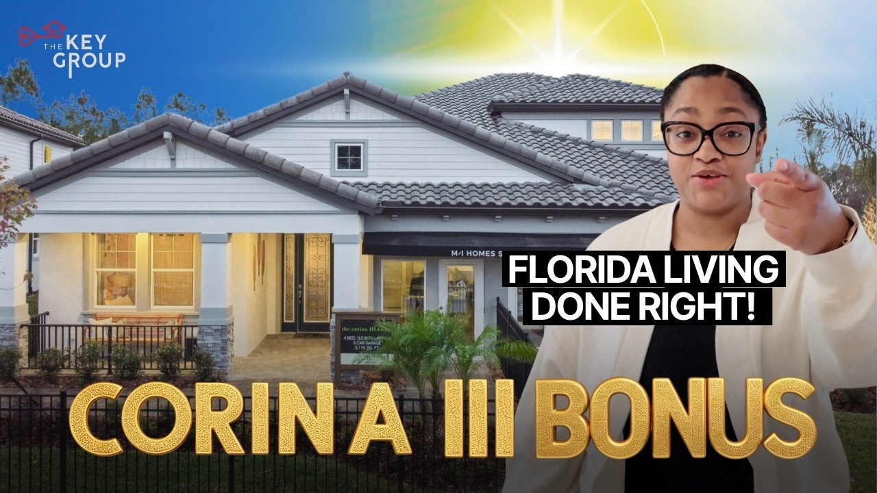 Tampa Bay Living: Discover the Corina III Bonus by MI Homes!