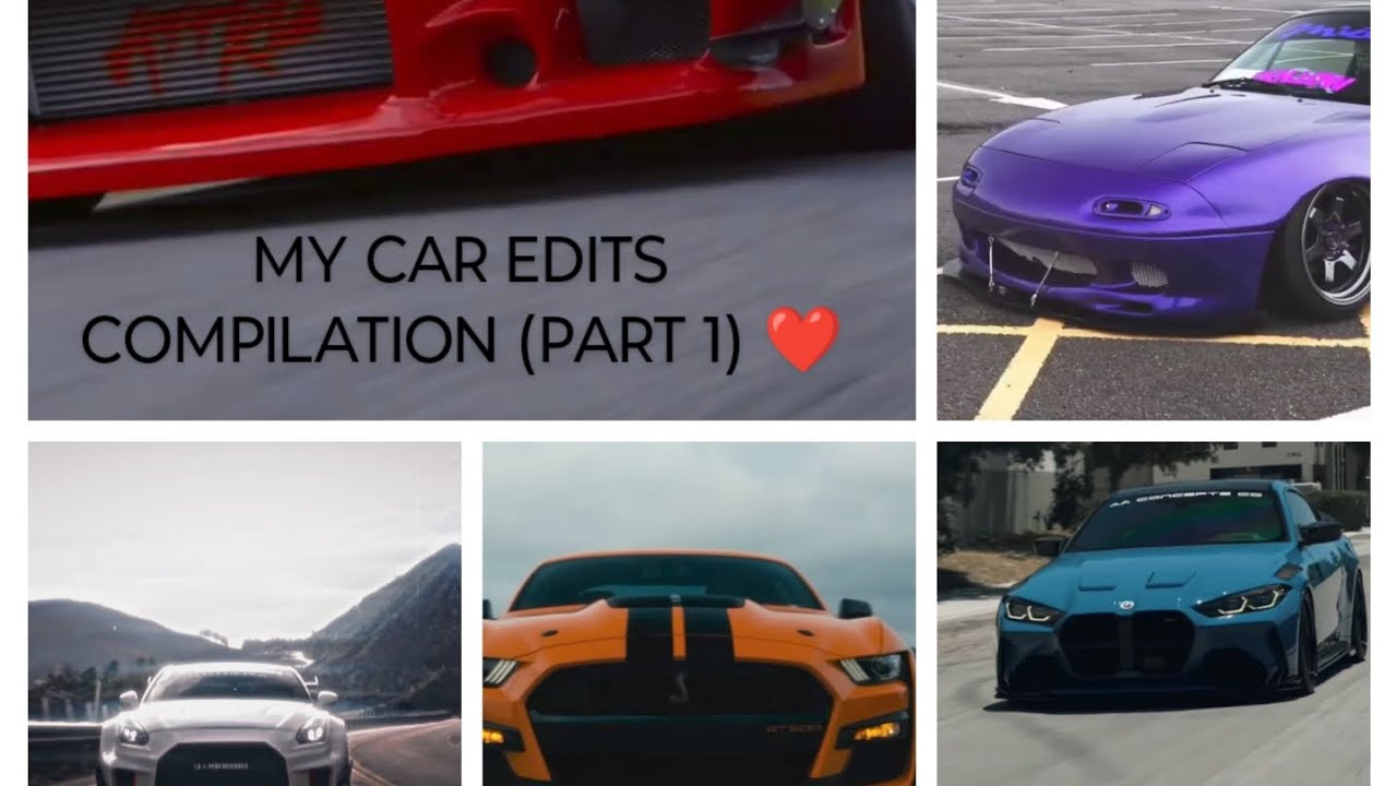 My car edits compilation (part 1) 😎 🔥