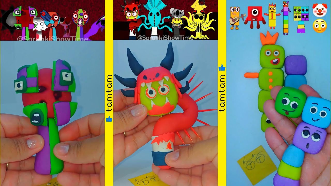 Sprunki 🎵 Mixing Emojis + Sprunkis 🟡 Sprunki Clay & Challenge 🧩